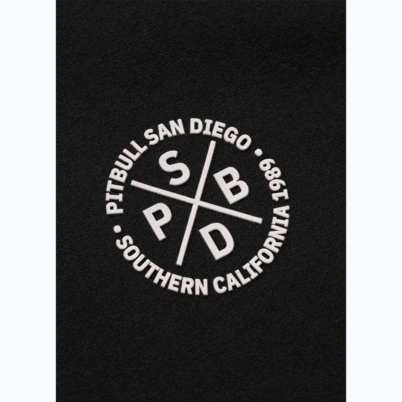 Pánská mikina Pitbull Tape Parker Hooded black 10