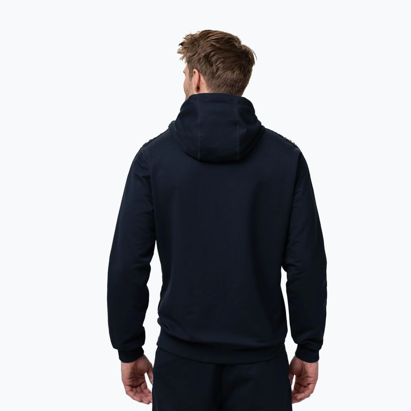 Pánská mikina Pitbull Tape Parker Hooded dark navy 3