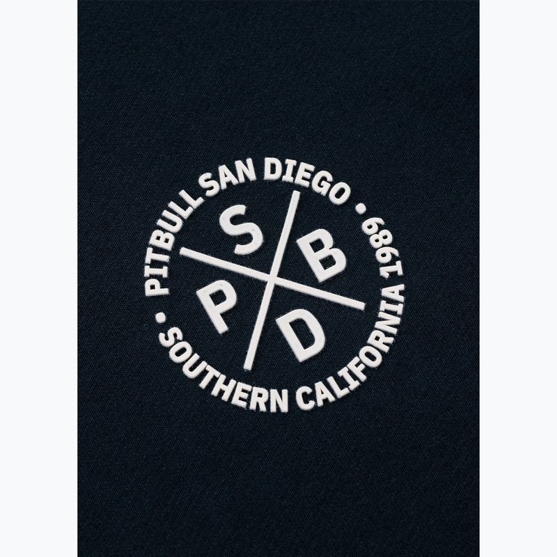 Pánská mikina Pitbull Tape Parker Hooded dark navy 10