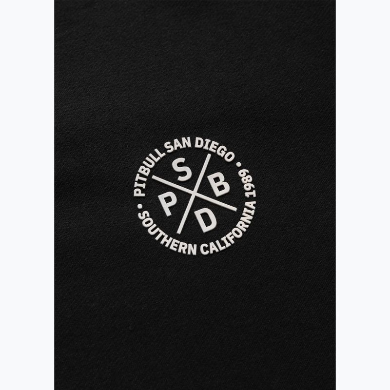 Pánská mikina Pitbull Tape Parker Hooded Zip black 10