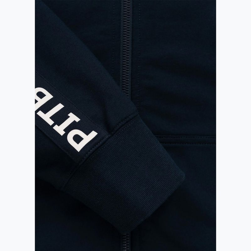 Pánská mikina Pitbull Tape Parker Hooded Zip dark navy 9