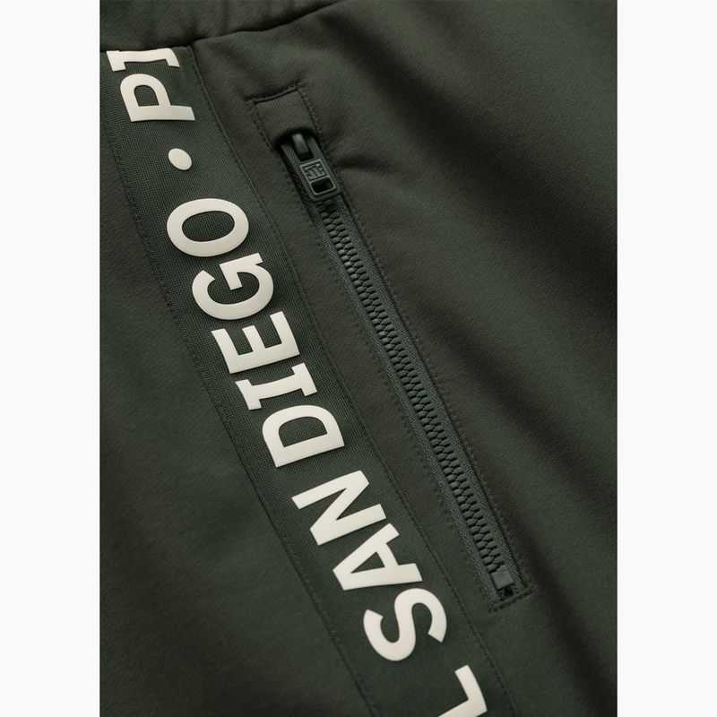 Pánské kalhoty Pitbull Tape Parker Jogging old green 6