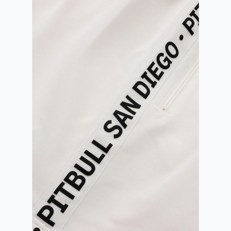 Pánské šortky Pitbull Tape Parker off white 10