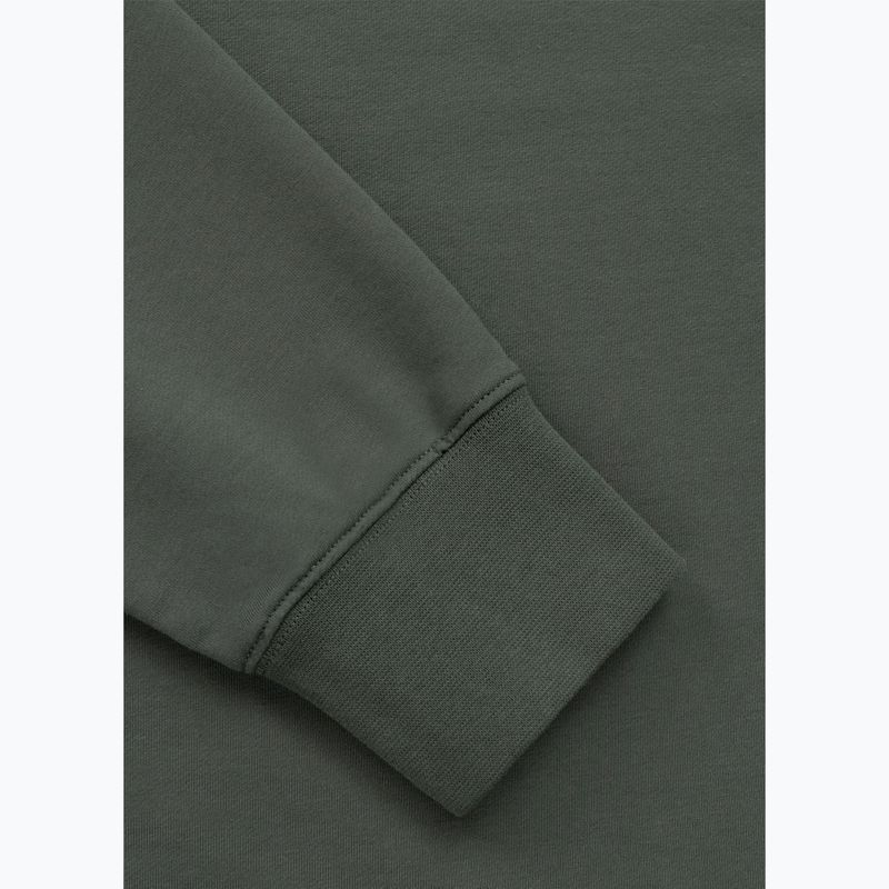 Pánská mikina Pitbull Nugget Small Logo Crewneck sage green 7