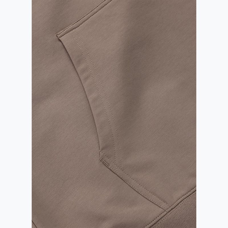 Pánská mikina Pitbull Nugget Small Logo Hooded brown savana 9