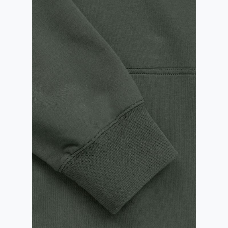 Pánská mikina Pitbull Nugget Small Logo Hooded sage green 7