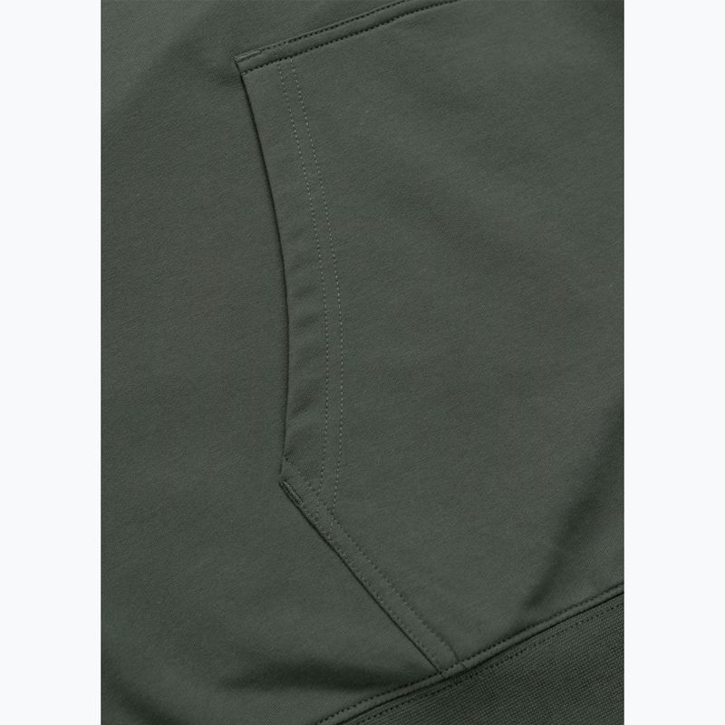 Pánská mikina Pitbull Nugget Small Logo Hooded sage green 8