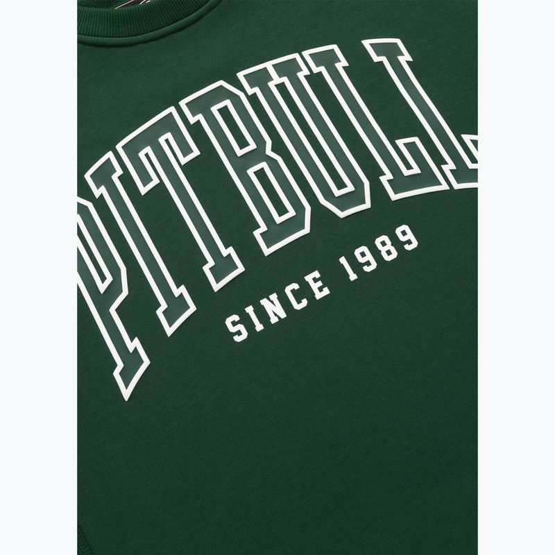Pánská mikina Pitbull Badger Crewneck hunter/green 7