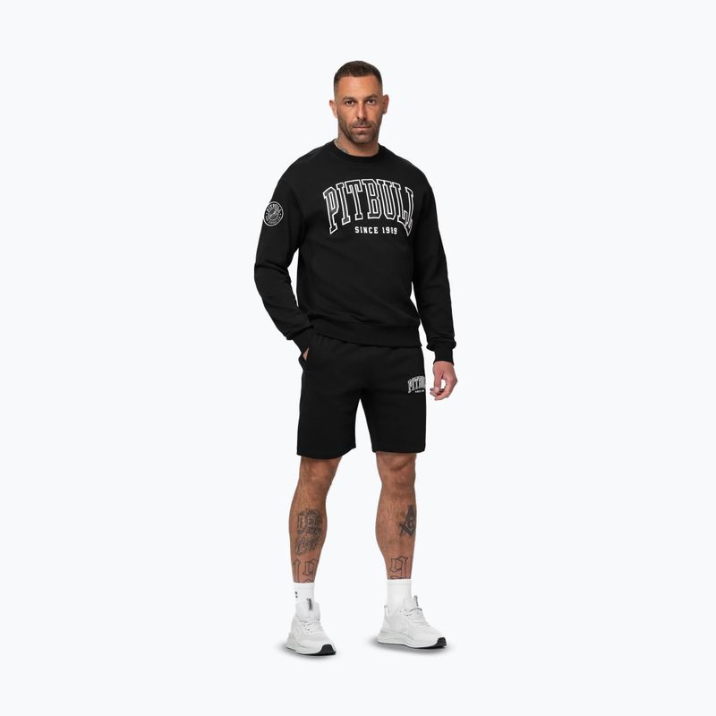 Pánská mikina Pitbull Badger Crewneck black 2