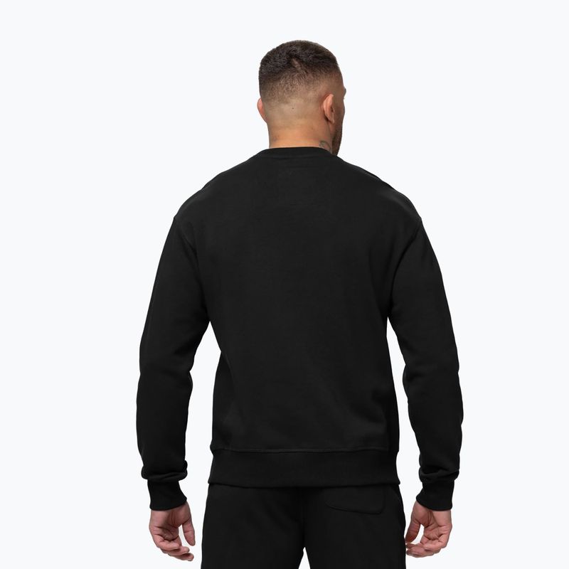 Pánská mikina Pitbull Badger Crewneck black 3