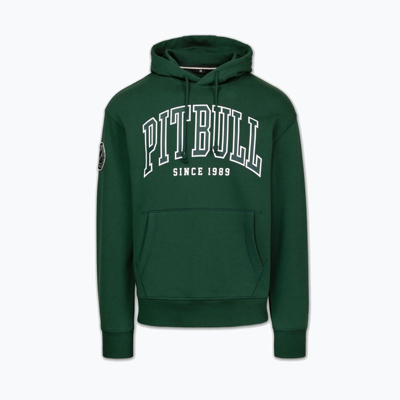 Pánská mikina Pitbull Badger Hooded hunter green 3