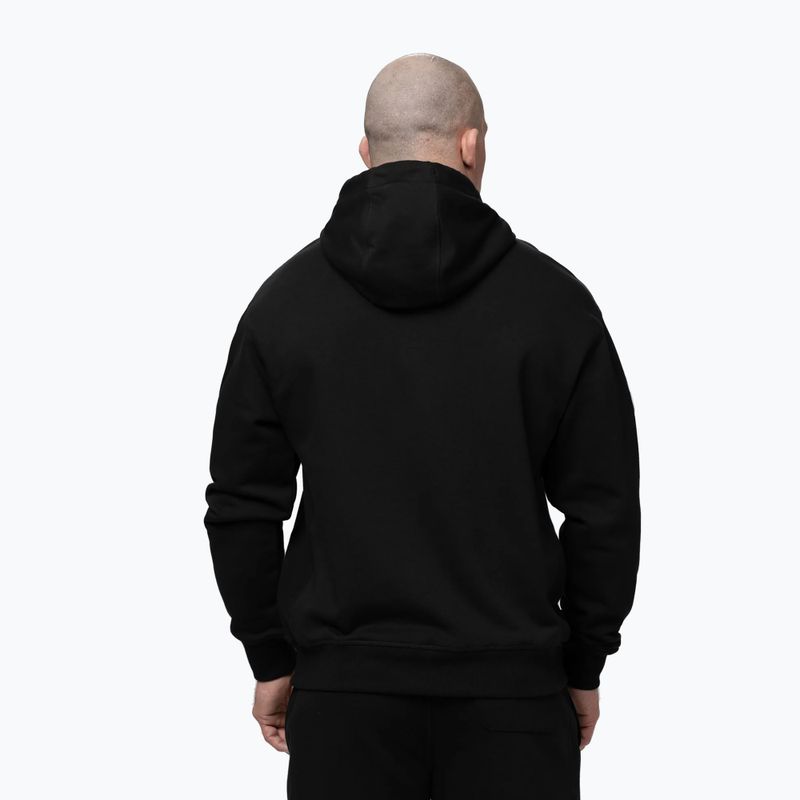 Pánská mikina Pitbull Badger Hooded black 3