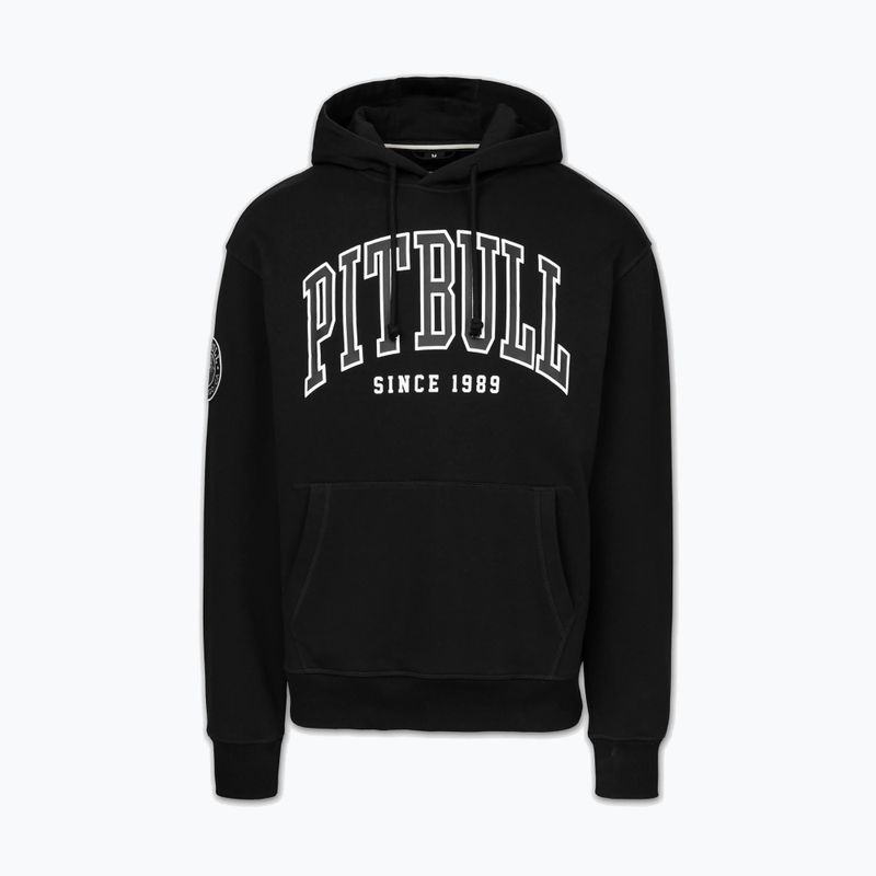 Pánská mikina Pitbull Badger Hooded black 4