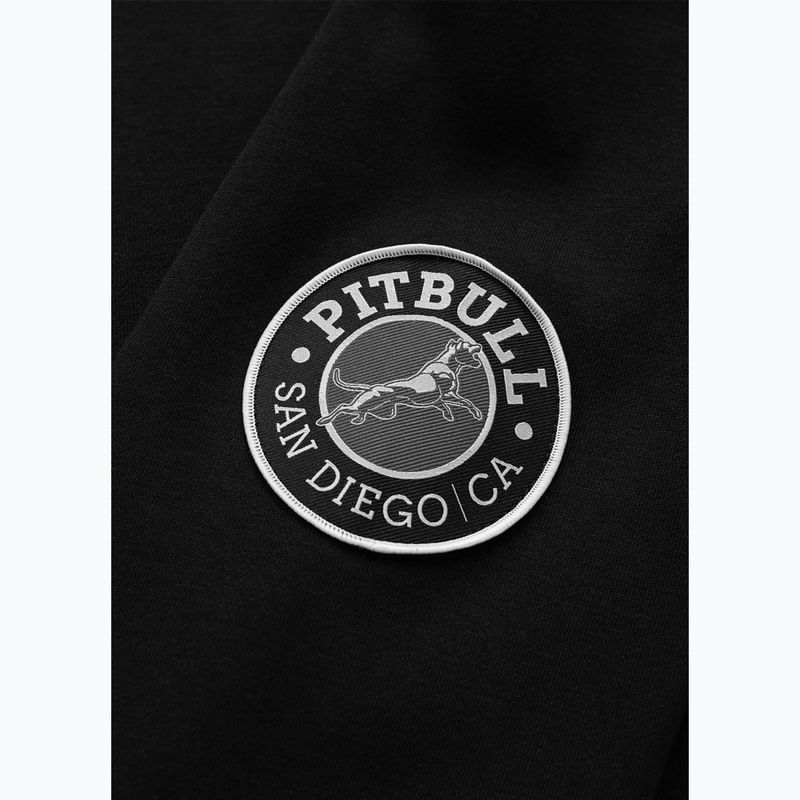 Pánská mikina Pitbull Badger Hooded black 8
