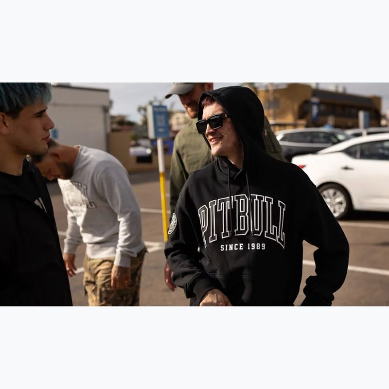 Pánská mikina Pitbull Badger Hooded black 13
