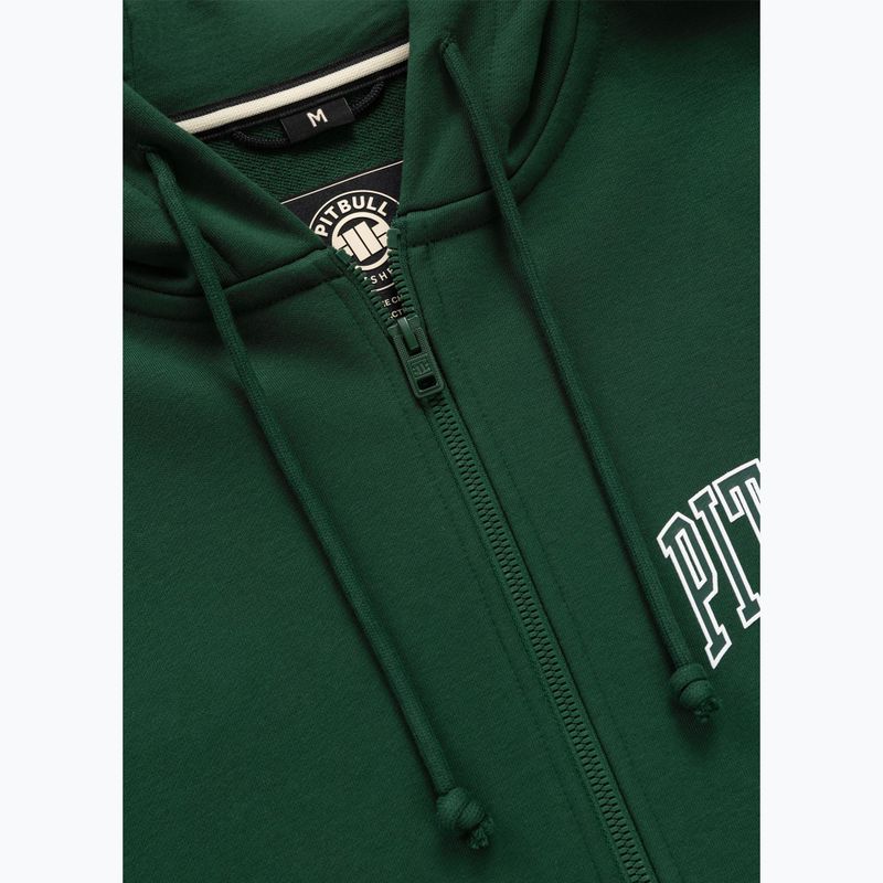 Pánská mikina Pitbull Badger Hooded Zip hunter/green 7