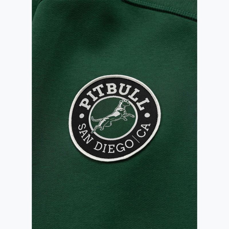 Pánská mikina Pitbull Badger Hooded Zip hunter/green 9