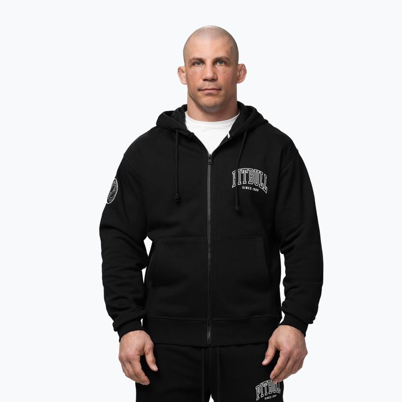 Pánská mikina Pitbull Badger Hooded Zip black