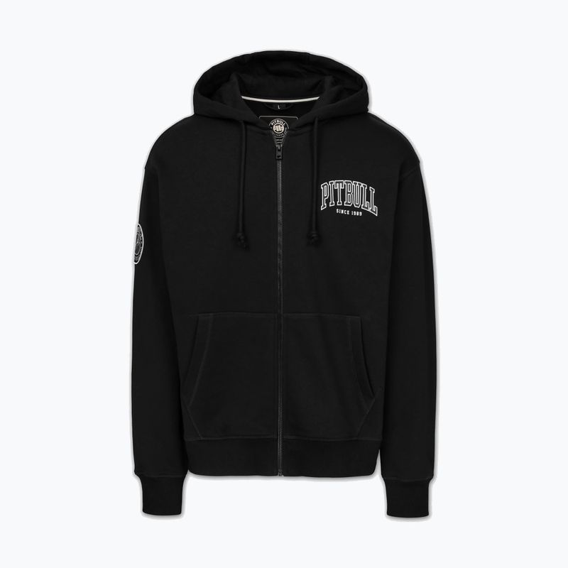 Pánská mikina Pitbull Badger Hooded Zip black 5