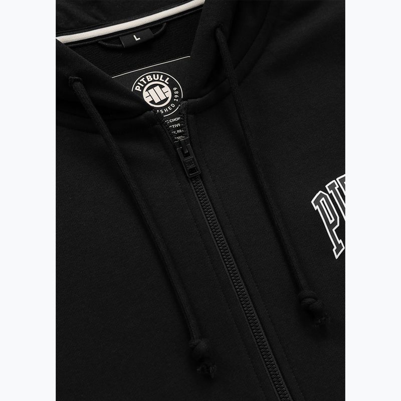 Pánská mikina Pitbull Badger Hooded Zip black 7