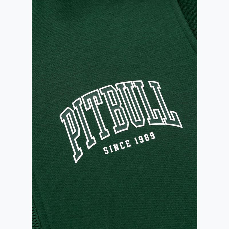 Pánská mikina Pitbull Badger Hooded Vest Zip hunter green 9