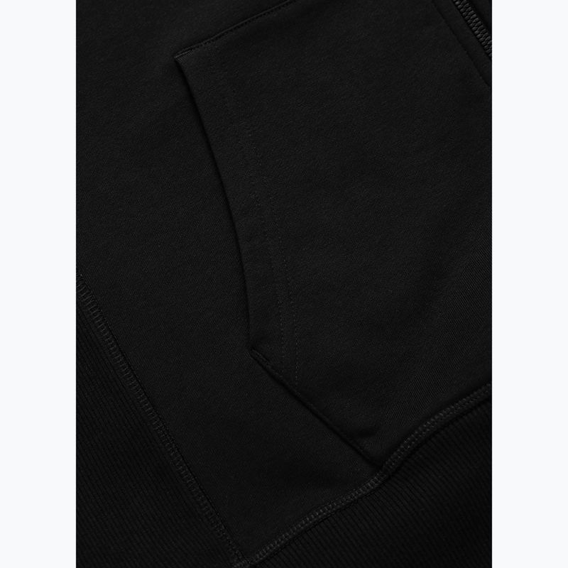 Pánská mikina Pitbull Badger Hooded Vest Zip black 8