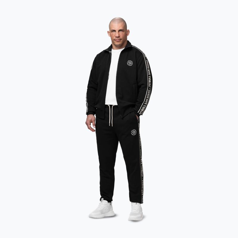 Pánská mikina Pitbull Nexus Track Jacket black 2