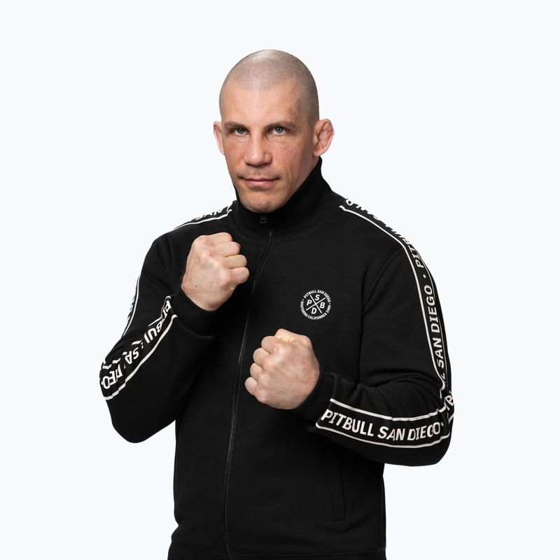 Pánská mikina Pitbull Nexus Track Jacket black 5