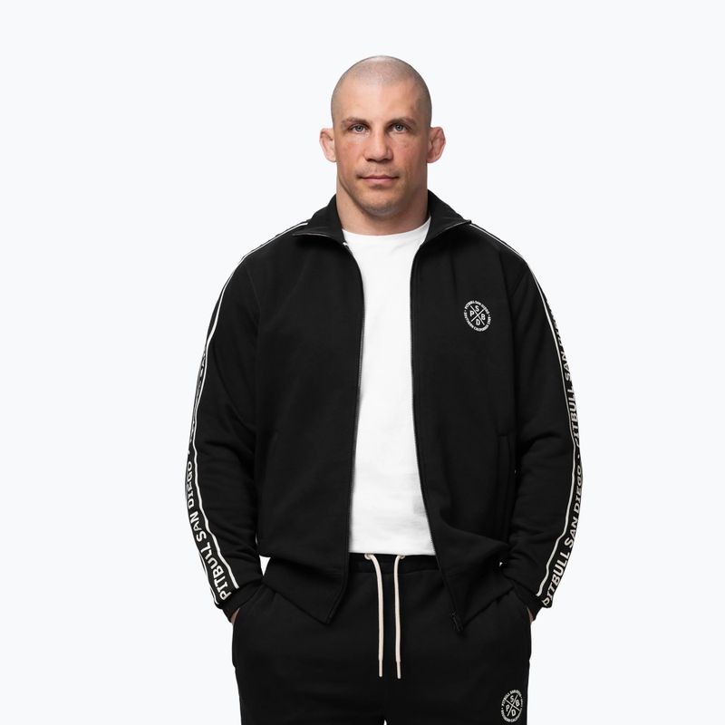 Pánská mikina Pitbull Nexus Track Jacket black 6