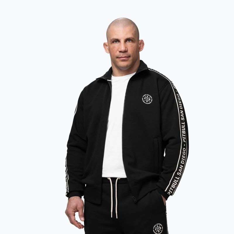 Pánská mikina Pitbull Nexus Track Jacket black 7