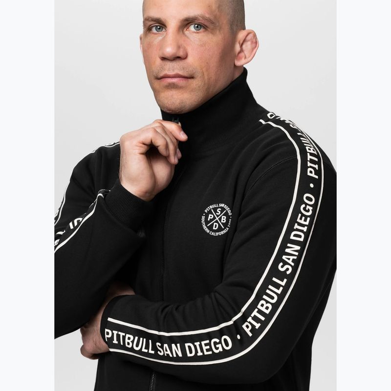 Pánská mikina Pitbull Nexus Track Jacket black 8