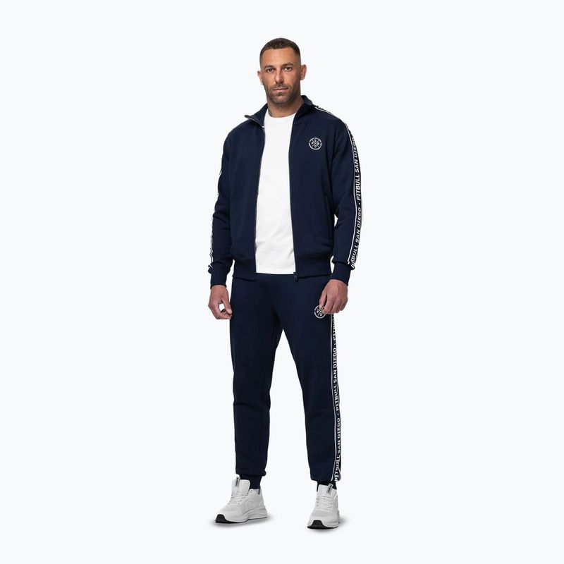 Pánská mikina Pitbull Nexus Track Jacket dark navy 2