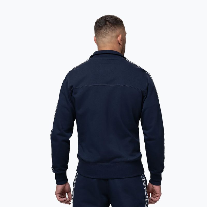 Pánská mikina Pitbull Nexus Track Jacket dark navy 3