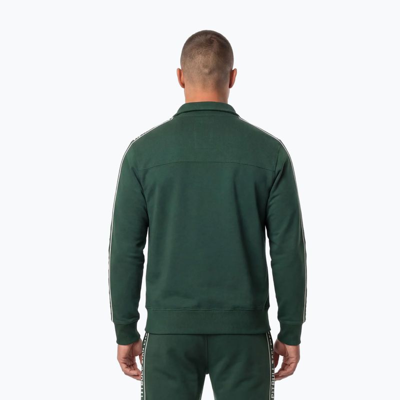 Pánská mikina Pitbull Nexus Track Jacket bottle green 3