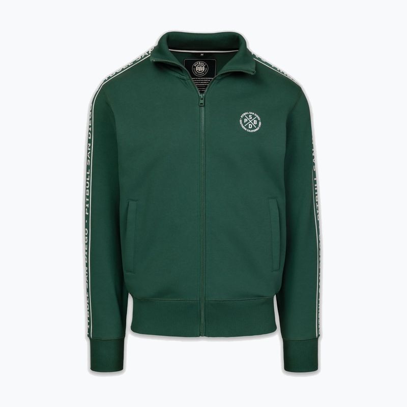 Pánská mikina Pitbull Nexus Track Jacket bottle green 5