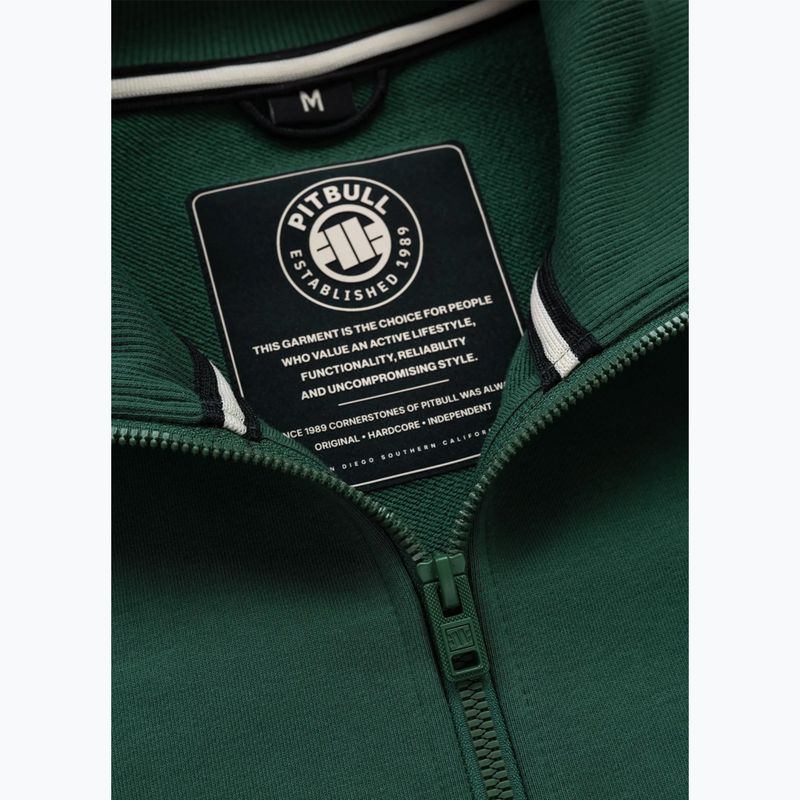 Pánská mikina Pitbull Nexus Track Jacket bottle green 7