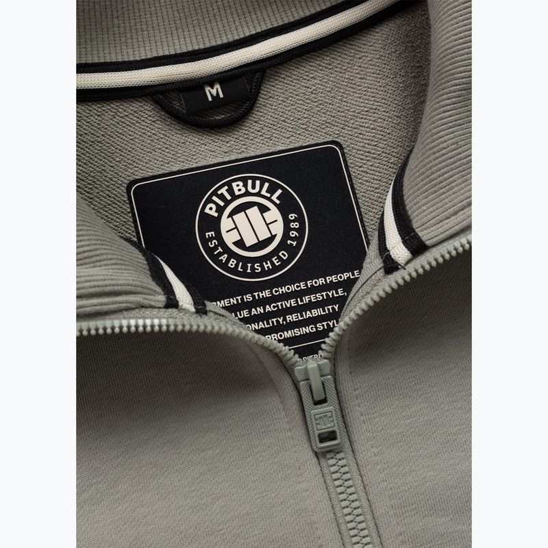 Pánská mikina Pitbull Nexus Track Jacket dusty salvia 7