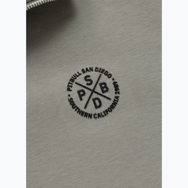 Pánská mikina Pitbull Nexus Track Jacket dusty salvia 8