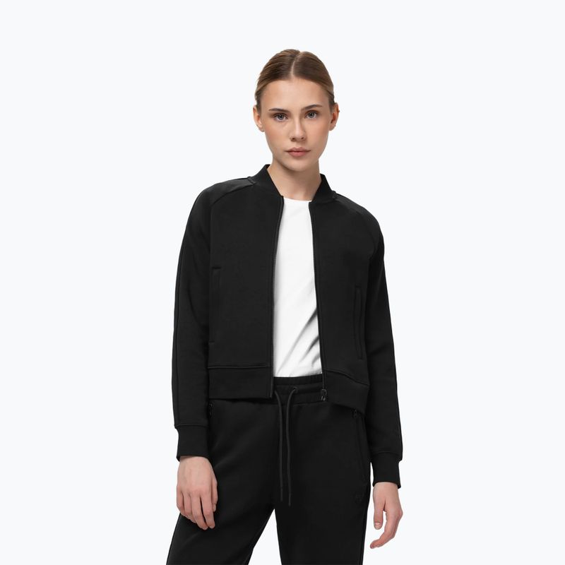 Dámská mikina Pitbull Discovery Collar Zip Track Jacket black 4