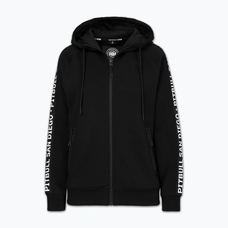 Dámská mikina Pitbull Explory Tape Hooded Zip black 5