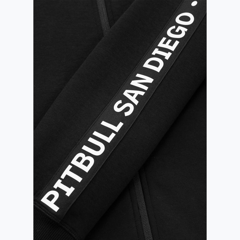 Dámská mikina Pitbull Explory Tape Hooded Zip black 12