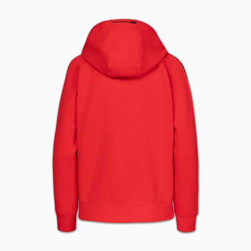 Dámská mikina Pitbull Explory Tape Hooded Zip fluo/red 7