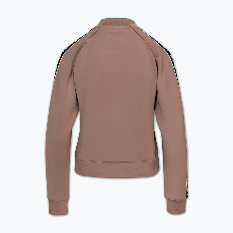 Dámská mikina Pitbull Verona Collar Zip chocolate mousse 7