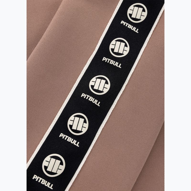 Dámská mikina Pitbull Verona Collar Zip chocolate mousse 10