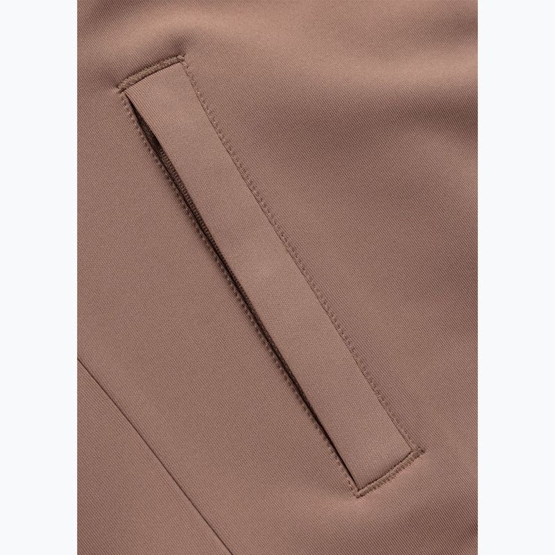 Dámská mikina Pitbull Verona Collar Zip chocolate mousse 11