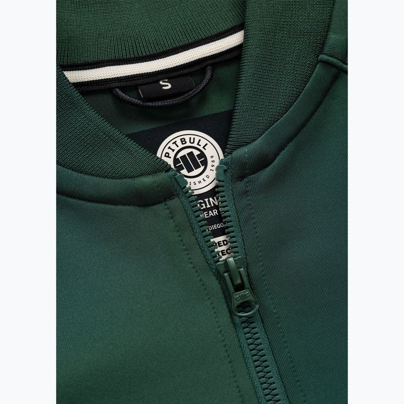 Dámská mikina Pitbull Verona Collar Zip bottle green 8