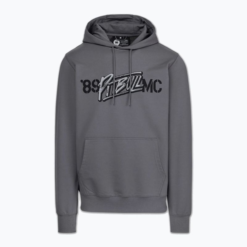 Pánská mikina Pitbull MC Sweatshirt Hooded graphite 5