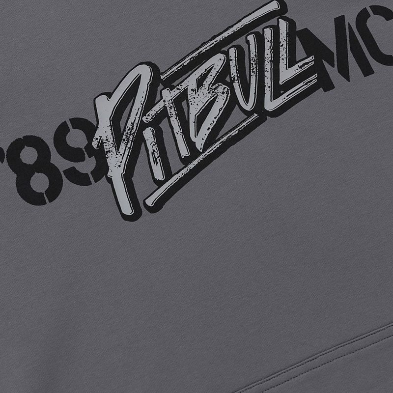 Pánská mikina Pitbull MC Sweatshirt Hooded graphite 8