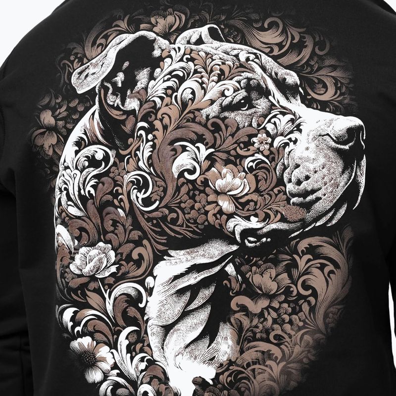 Pánská mikina Pitbull Tatto Hooded black 4