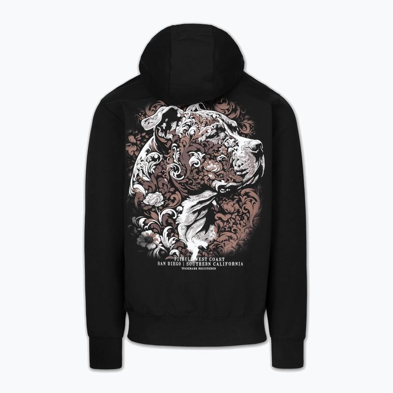 Pánská mikina Pitbull Tatto Hooded black 6